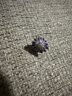 Pandora Purple Daisy Enamel Charm